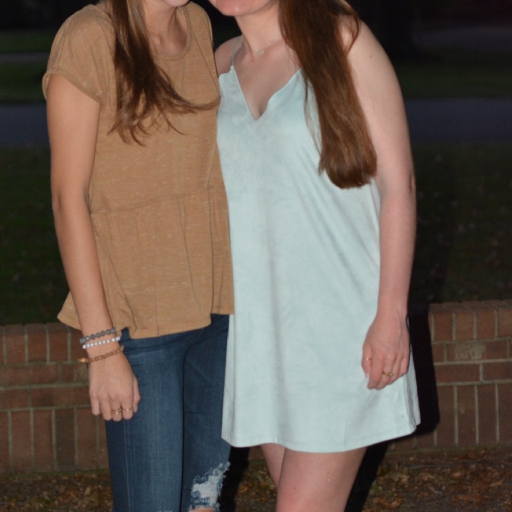 Forever 21 Blue Mini Dress